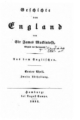 Geschichte Von England - Mackintosh, Sir James