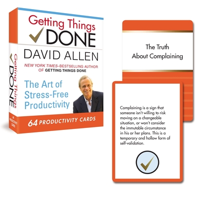 Getting Things Done Productivity Cards - Allen, David