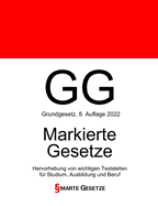 Gg, Grundgesetz, Smarte Gesetze, Markierte Gesetze: Hervorhebung Von Wichtigen Textstellen Fur Studium, Ausbildung Und Beruf