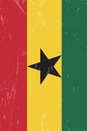 Ghana Flag Journal: Ghana Diary, Lined Journal to Write in
