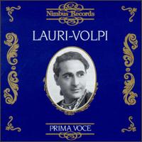 Giacomo Lauri-Volpi - Giacomo Lauri-Volpi (tenor); Luigi Borgonovo (baritone); Metropolitan Opera Chorus (choir, chorus)