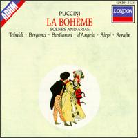 Giacomo Puccini: La Bohme (Scenes And Arias) - Ettore Bastianini (baritone); Gianna D'Angelo (vocals); Renata Tebaldi (soprano); Accademia di Santa Cecilia Orchestra