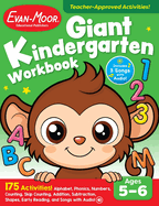 Giant Kindergarten Workbook, Age 5 - 6