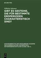 Gibt Es Gesteine, Die Fr Bestimmte Erdperioden Charakteristisch Sind?