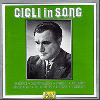 Gigli in Song - Beniamino Gigli (vocals)
