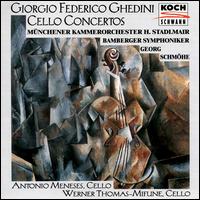 Giorgio Federico Ghedini: Cello Concertos - Antonio Meneses (cello); Werner Thomas-Mifune (cello)