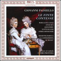 Giovanni Paisiello: Le Finte Contesse - Alessandro Scotto Di Luzio (vocals); Andrea Bonsignore (vocals); Antje Rux (vocals); Cosimo Prontera (harpsichord);...