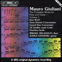 Giuliani: Compete Works for Flute & Guitar, Vol.1 - Jukka Savijoki (guitar); Mikael Helasvuo (flute)