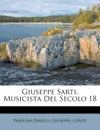 Giuseppe Sarti, Musicista del Secolo 18