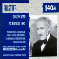 Giuseppe Verdi: Falstaff - Alfredo Tedeschi (vocals); Angelica Cravcenko (vocals); Augusta Oltrabella (vocals); Dino Borgioili (vocals); Franca Somigli (vocals); Giuseppe Nessi (tenor); Mariano Stabile (vocals); Mita Vasari (vocals); Piero Biasini (vocals)