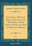 Gleanings Through Wales, Holland, and Westphalia, with Views of Peace and War at Home and Abroad, Vol. 3 (Classic Reprint)