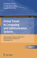 Global Trends in Computing and Communication Systems: 4th International Conference, Obcom 2011, Vellore, Tn, India, December 9-11, 2011, Part I. Proceedings