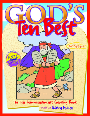 God's Ten Best: The Ten Commandments Coloring Book - Gospel Light