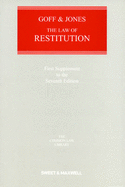Goff & Jones: The Law of Restitution