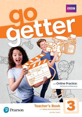 GoGetter 3 Teacher's Book with MyEnglishLab & Online Extra Homework + DVD-ROM Pack - Heath, Jennifer