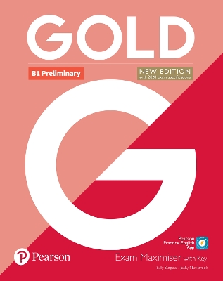 Gold B1 Preliminary New Edition Exam Maximiser with Key - Burgess, Sally, and Newbrook, Jacky