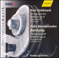 Goldmark: String Quartet in B major, Op. 8; Mendelssohn: String Quartet in A minor, Op. 13 - Klenke-Quartett