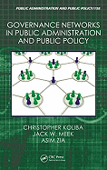 Governance Networks in Public Administration and Public Policy