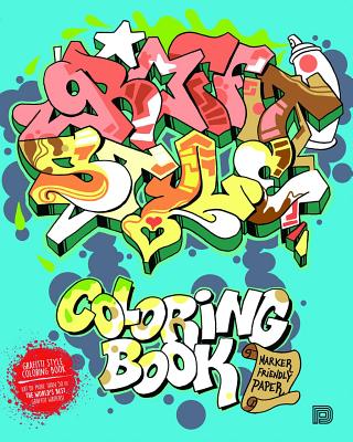 Graffiti Style Coloring Book - Almqvist, Bjorn, and Lindblad, Tobias Barenthin