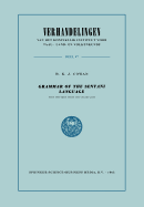 Grammar of the Sentani Language
