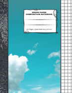 Graph Paper Composition Notebook: 110 Pages - Quad Ruled 4x4 - 8.5" x 11" Large Notebook with Grid Paper - Math Notebook For Students