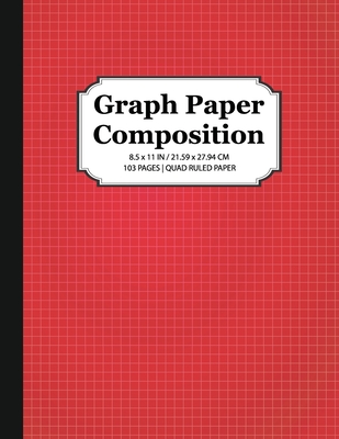 Graph Paper Composition Notebook: Quad Ruled 5x5 Grid Paper for Math and Science Students - Wizo, Math