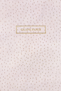 Graph Paper: Executive Style Composition Notebook - Cream Ostrich Skin Leather Style, Softcover - 6 x 9 - 100 pages (Office Essentials)