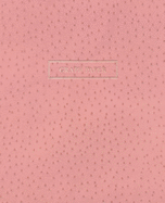 Graph Paper: Executive Style Composition Notebook - Pink Ostrich Skin Leather Style, Softcover - 7.5 x 9.25 - 100 pages (Office Essentials)