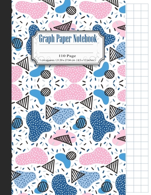 Graph Paper Notebook: 1 cm Squares Composition Notebook Squared Graphing Paper Blank Quad Ruled for Students School - Palerma, Hannah