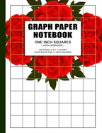 Graph Paper Notebook: 1 inch squares grid paper notebook, 100 pages, double-sided, non-perforated, 8.5 x 11 Inches (Letter Size)