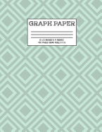 Graph Paper: Notebook Cute Pattern Cover Graphing Paper Composition Book