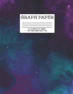Graph Paper: Notebook Space Galaxy Stars Cute Pattern Cover Graphing Paper Composition Book Cute Pattern Cover Graphing Paper Composition Book