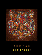 Graph Paper Sketchbook: 110 Pages, 4x4, White Paper and Soft Cover