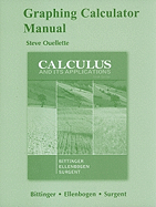 Graphing Calculator Manual for Calculus and Its Applications