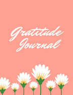Gratitude Journal For Adult/Daily Reflection/Cultivate An Attitude Of Gratitude: Cute Personalized Empty Notebook (110 Pages 17.50 x 11.25)