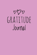 Gratitude Journal: Personalized Gratitude Journal, 102 Pages,6" X 9" (15.24 X 22.86 CM), Durable Soft Cover, Book for Mindfulness Reflection Thanksgiving, Great Self Care Gift or for Him or Her (Purple Hearts Cover)