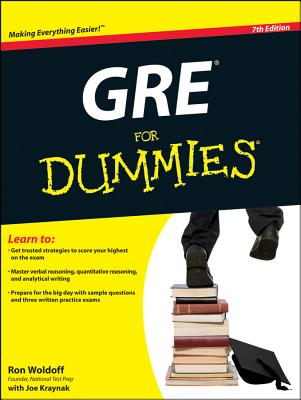 GRE For Dummies - Vlk, Suzee J., and Kraynak, Joe E., and Gilman, Michelle Rose