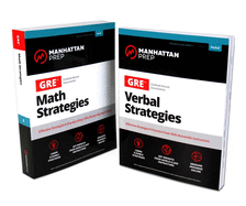 GRE Math & Verbal Strategies Set: Comprehensive Content Review & 6 Online Practice Tests from 99th Percentile Instructors