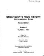 Great Events from History: North American Series - Magill, Frank N