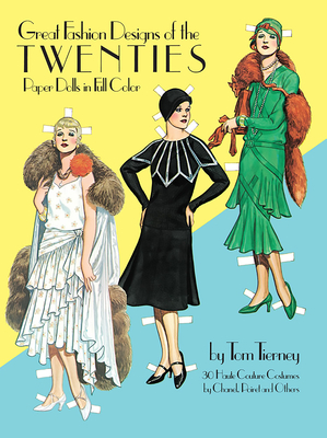 Great Fashion Designs of the Twenties Paper Dolls - Tierney, Tom