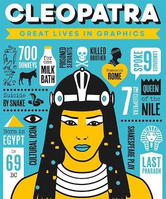 Great Lives in Graphics: Cleopatra - Button, Books