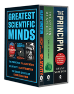 Greatest Scientific Minds: Charles Darwin, Albert Einstein, Isaac Newton: Boxed Set of 3