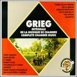 Grieg: Complete Chamber Music - Alexander Bonduriansky (piano); Alexander Vinnitsky (violin); Alexandre Roudine (cello); Alexandre Tchernov (violin); Igor Boguslavsky (viola); Irina Popova (violin); Mikhail Outkine (cello); Moscow Trio; Vladimir Ivanov (violin)