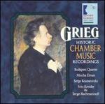 Grieg: Historic Chamber Music Recordings - Budapest Quartet; Fritz Kreisler (violin); Leopold Mittmann (piano); Mischa Elman (violin); Sergey Rachmaninov (piano);...