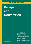 Groups and Geometries: Siena Conference, September 1996