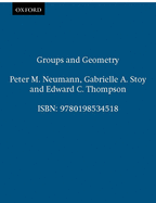 Groups and geometry.