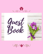 Guest Book - Tulip Bouquet