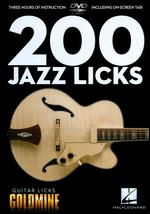 Guitar Licks Goldmine: 200 Jazz Licks - 