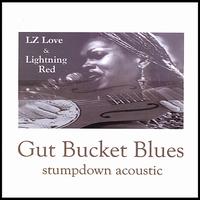 Gut Bucket Blues Stumpdown Acoustic - LZ Love & Lightning Red