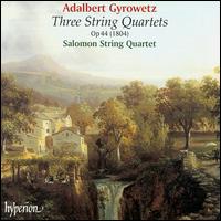 Gyrowetz: Three String Quartets - Salomon String Quartet